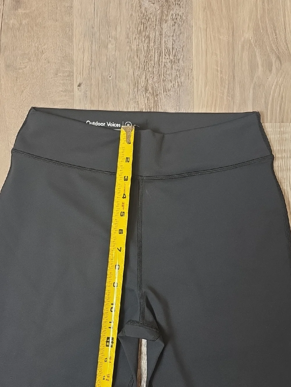 Outdoor Voices Black Kick Flare Women'a Leggings‎ Size M